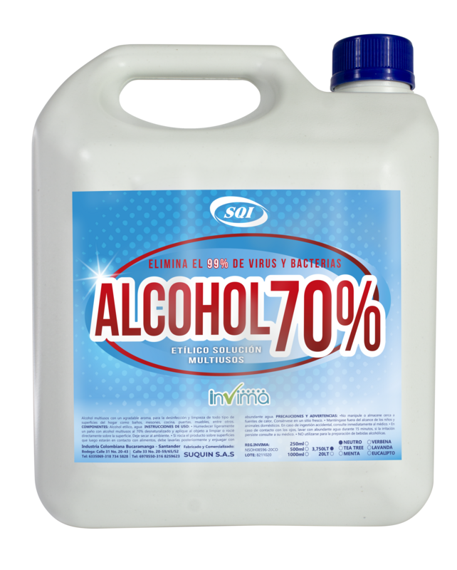 Alcohol Etílico 70%