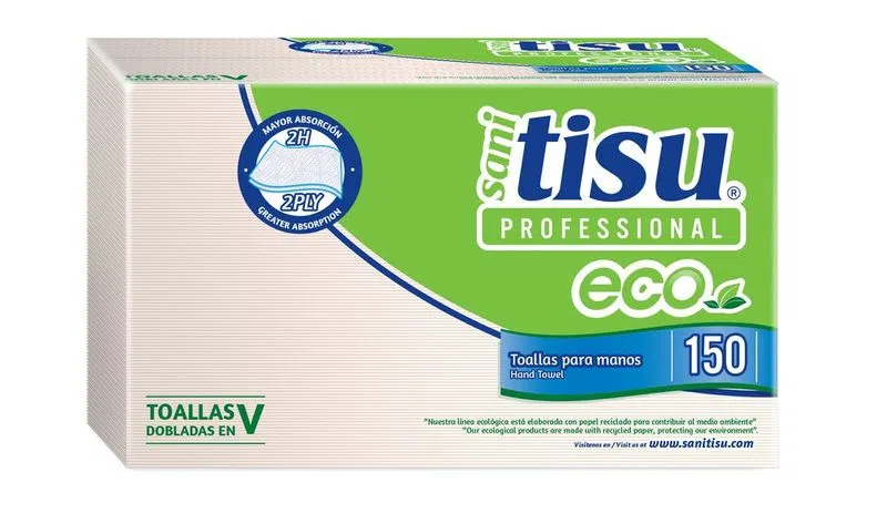 Toallas para manos TISU