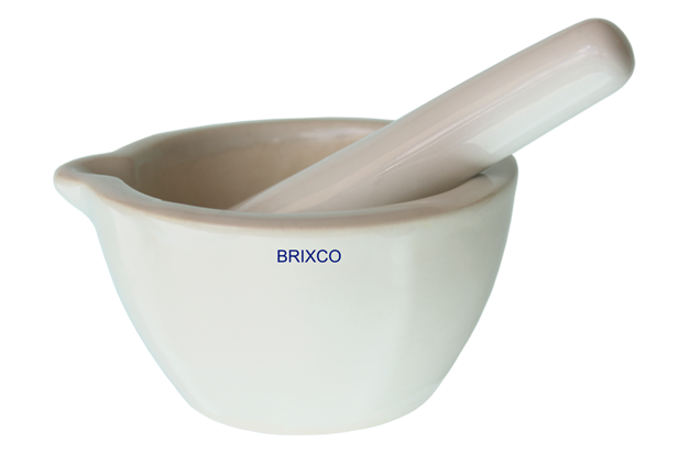 Mortero Porcelana Con Pistilo  125 ml BRIXCO