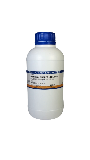 Solucion Buffer PH-10 Azul x 500 ml