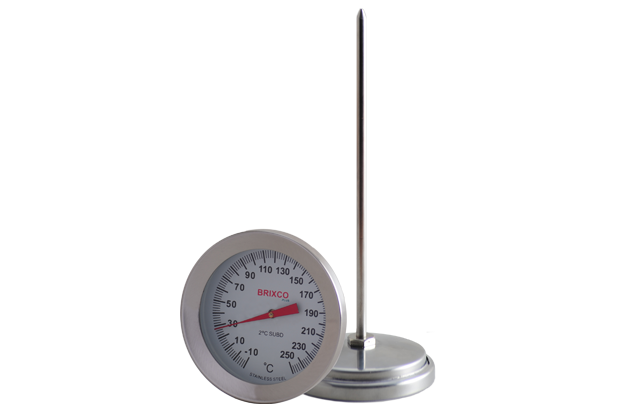 Termómetro Bimetálico 2X5″, -10+250°C