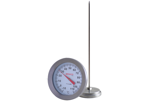 Termómetro Bimetálico 2X8″, -10+110°C