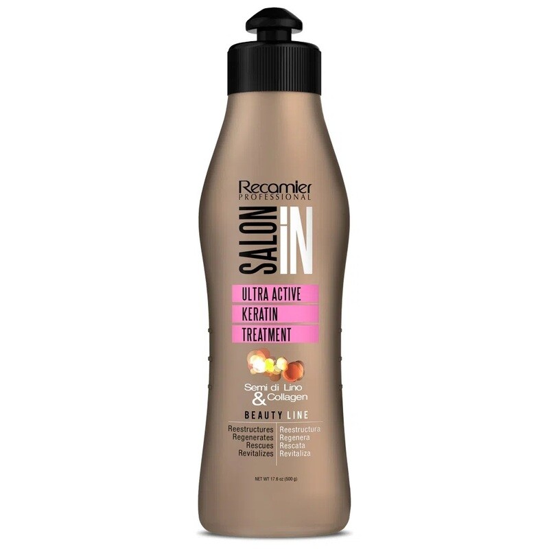 Tratamiento Ultra Active Keratin Salon In 500 ml