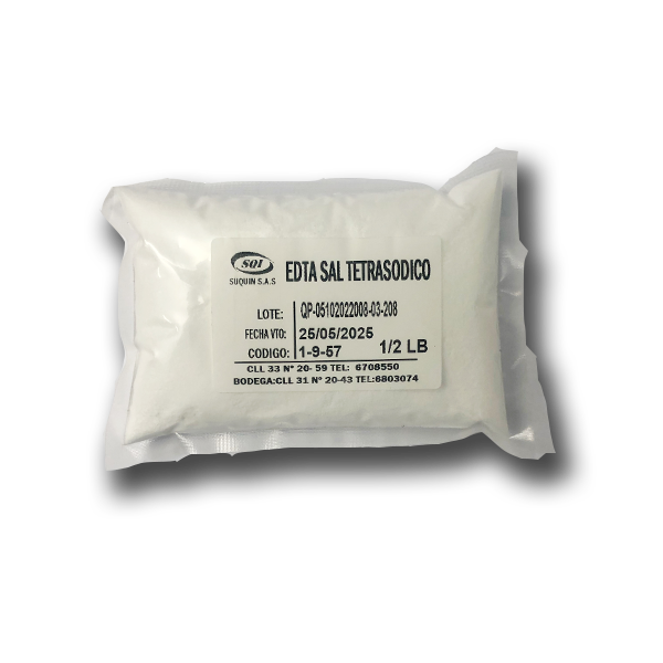 EDTA Sal tetrasódica
