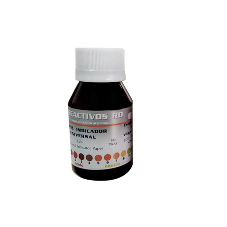 Papel indicador Uni. pH 1-14 Frasco