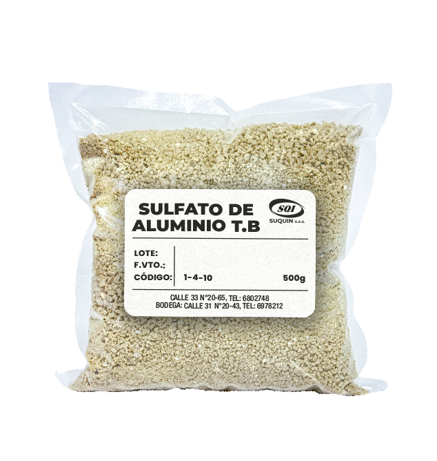 Sulfato de Aluminio Tipo B- Sólido