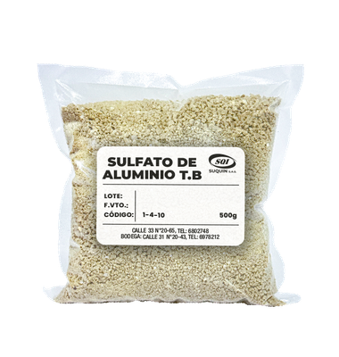 Sulfato de Aluminio Tipo B- Sólido