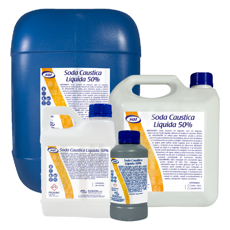 Soda Caustica Liquida 50%