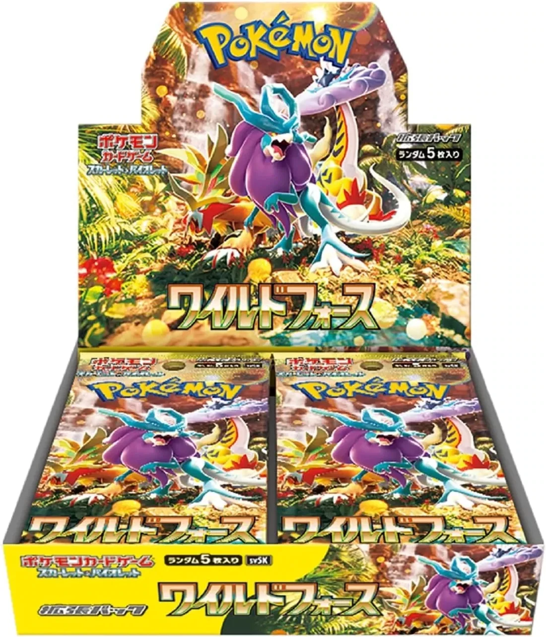 Pokémon TCG: Scarlet &amp; Violet sv5k – Wild Force Booster Box (Japanese)