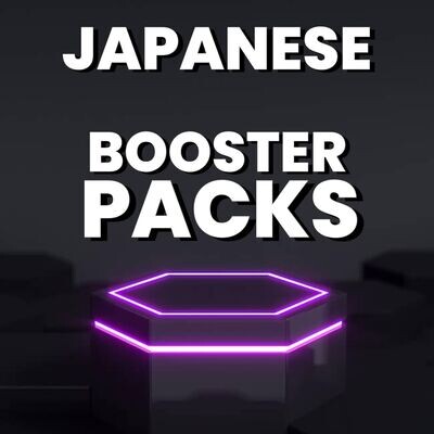 Japanese Booster Packs