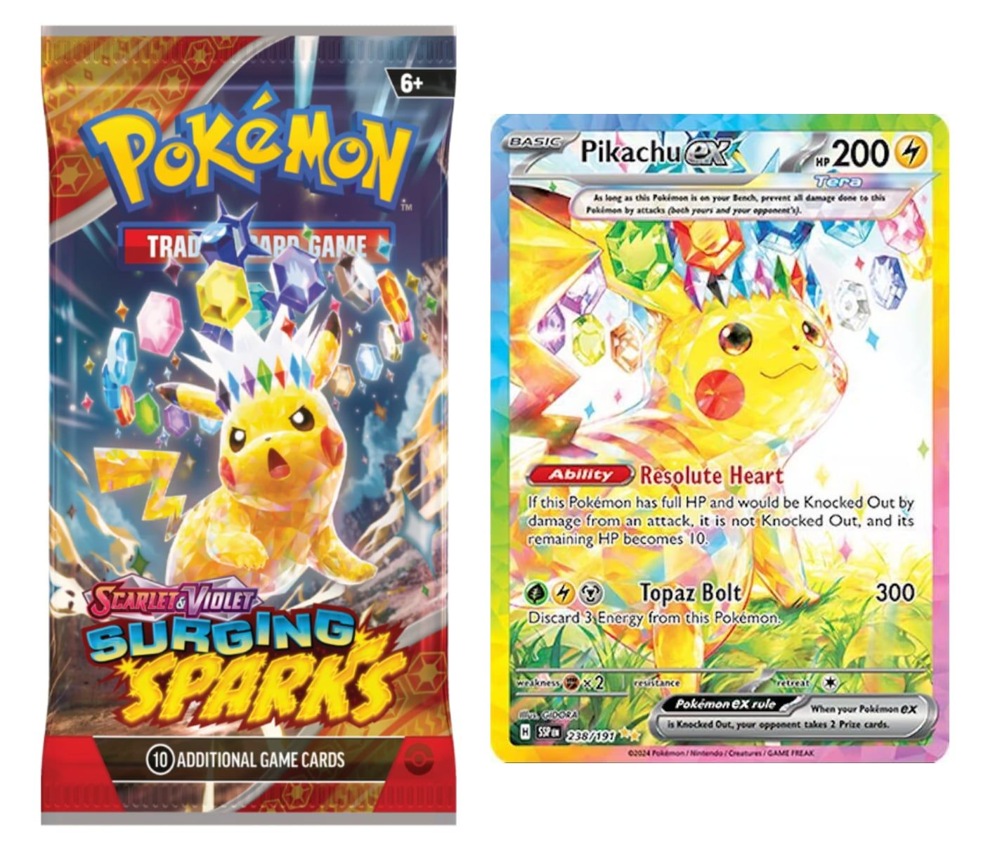 Surging Sparks Single Booster Pack