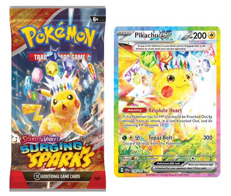 Surging Sparks Single Booster Pack