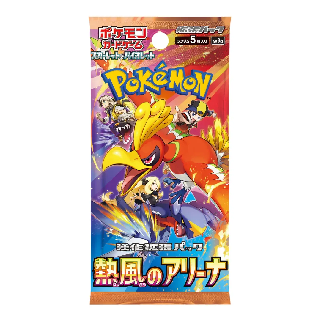 Pokémon TCG: Scarlet &amp; Violet – Heat Wave Arena Booster Pack (Japanese)