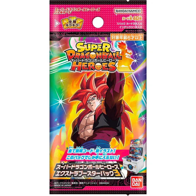 Super Dragon Ball Heroes Extra Booster Pack Vol. 3 - PUMS13 Japanese