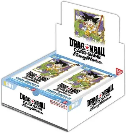 Dragon Ball Super Card Game - Fusion World - Manga Booster [SB-01] Booster Box