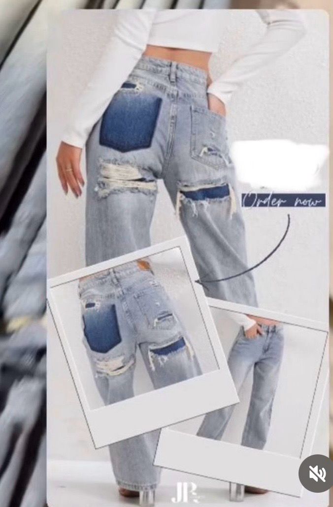 Ripped jeans