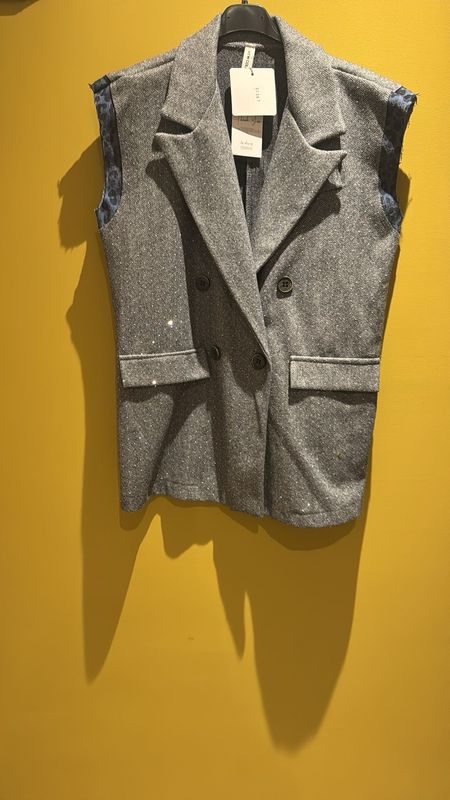 Sparkle grey gilet Sparkle grey gilet