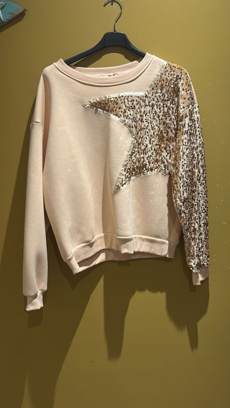 Star sweater beige Star sweater beige