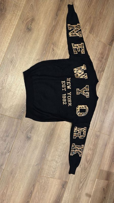 New york sweater zwart New york sweater zwart
