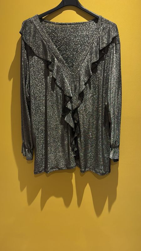 Oversized glitter blouse Oversized glitter blouse