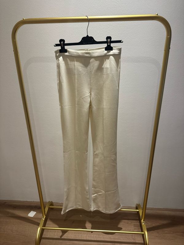 Flair broek off white