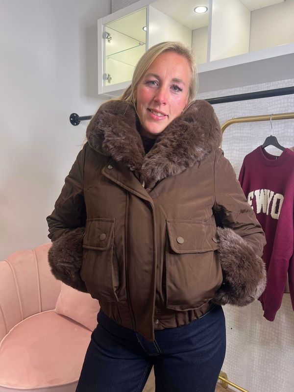 Winterjas bont