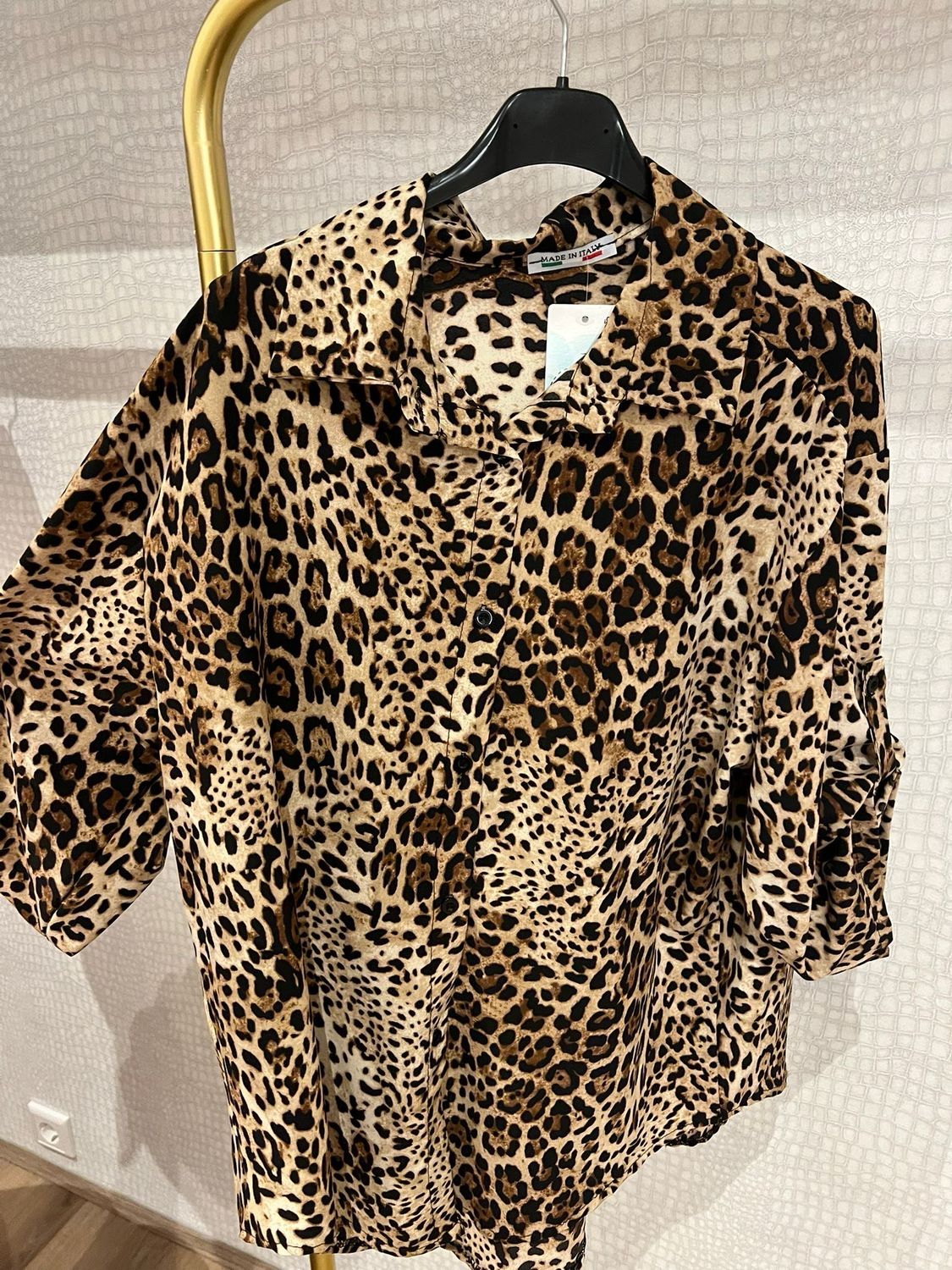 Leopard blouse