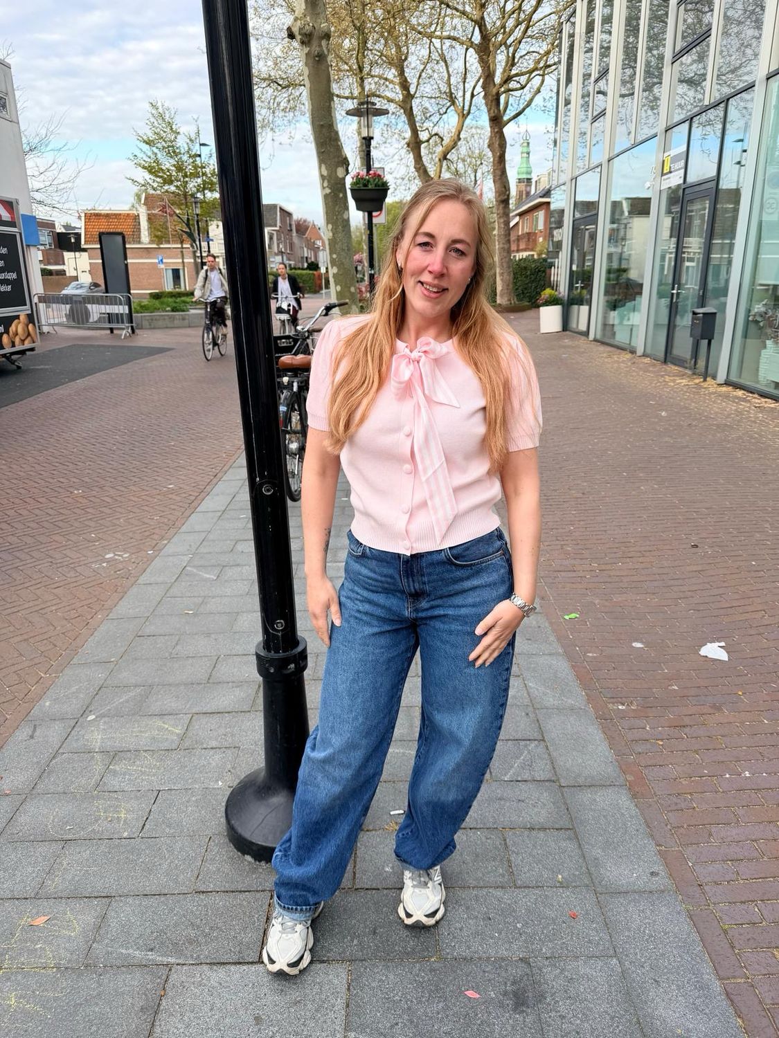 Vestje strik gestreept