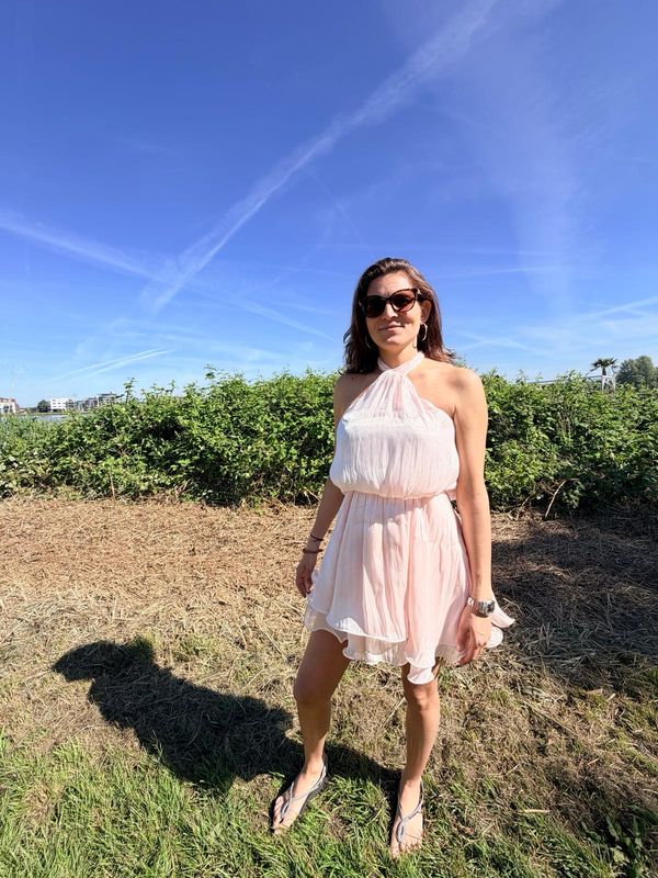 Pink icone dress