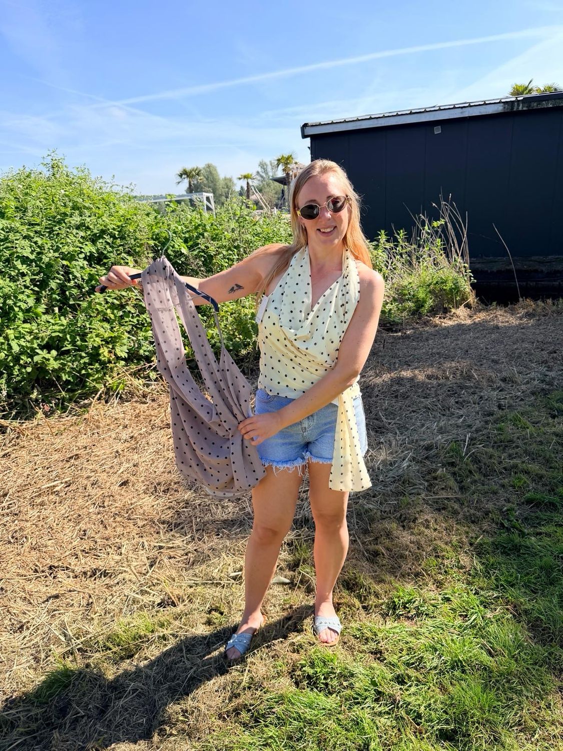 Polkadot top