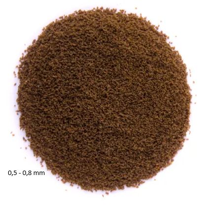 1 Kg Koi-Brutfutter, Aufzuchtfutter, Staubfutter 0,5 mm