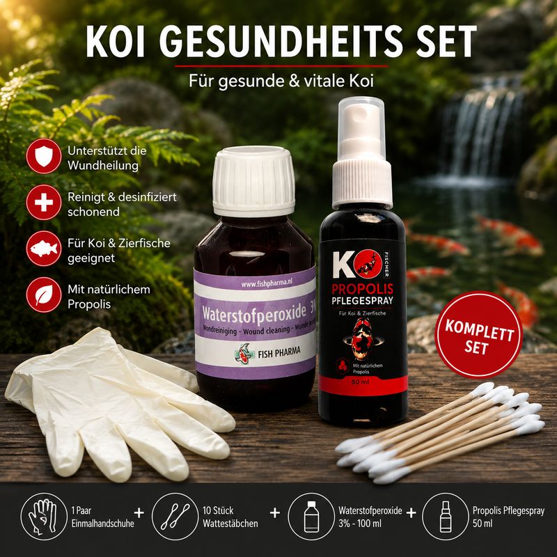 Koi Wundpflege Kombi-Set Koi Wundpflege Kombi-Set