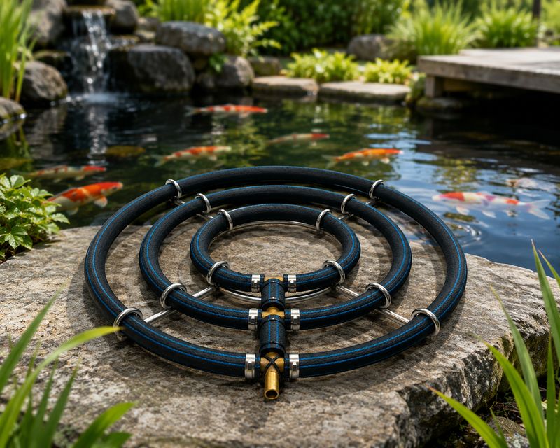 Koiteich-Belüfterring Ø 35 cm – Effiziente Sauerstoffversorgung für Koi- und Gartenteiche Koiteich-Belüfterring Ø 35 cm – Effiziente Sauerstoffversorgung für Koi- und Gartenteiche