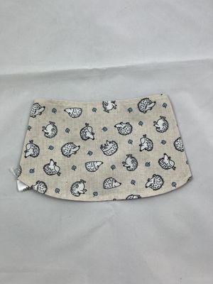 Halstuch beige mit Igel gr. L