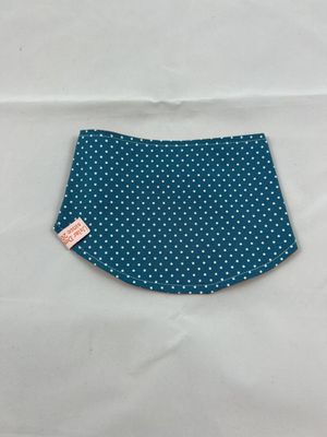 Halstuch türkis mit Punkten gr. M Halstuch türkis mit Punkten gr. M