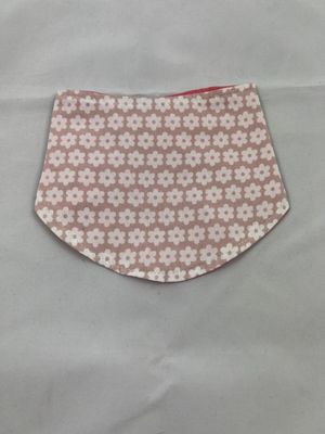 Halstuch rosé mit Blumen gr. S