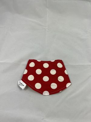 Halstuch rot mit Punkten gr. S