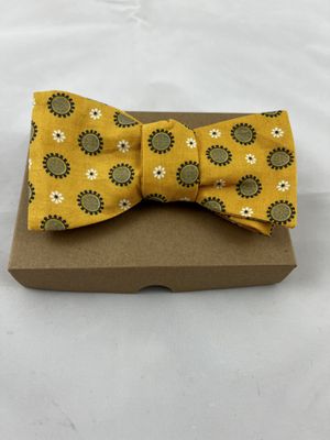 Herrenfliege gelb zum binden