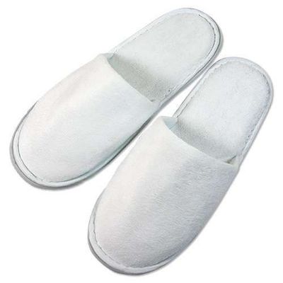 Frottee Slipper mit Kunststoffsohle Frottee Slipper mit Kunststoffsohle