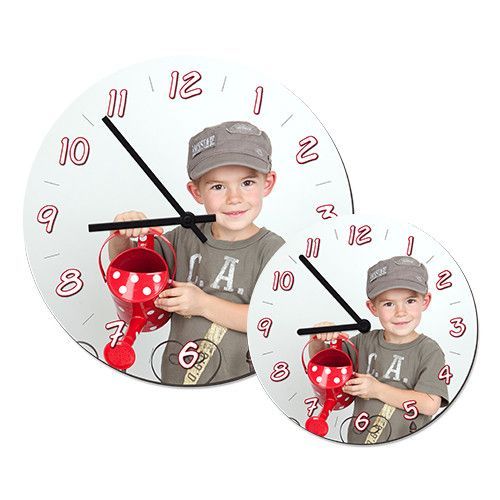 Hartfaser Wanduhr