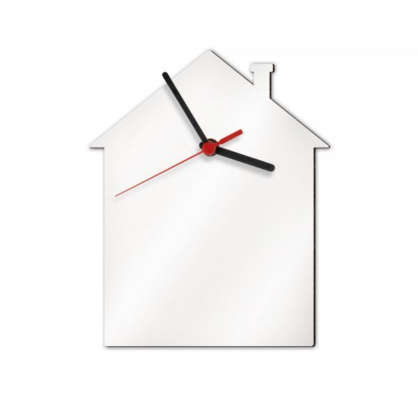Wanduhr Hausdesign