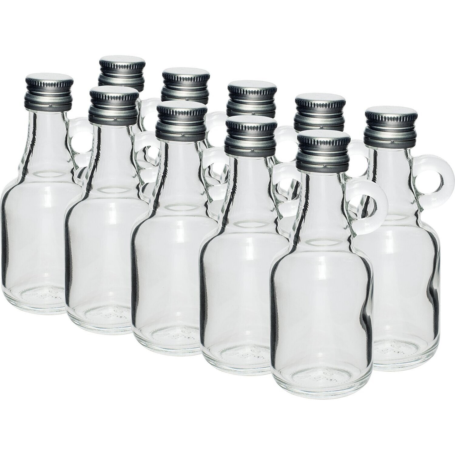 Shotglaasjes 40ml met oor 10 stuks