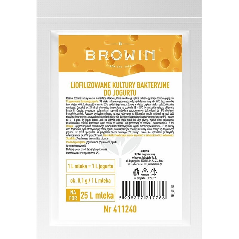 Yoghurt cultuur
