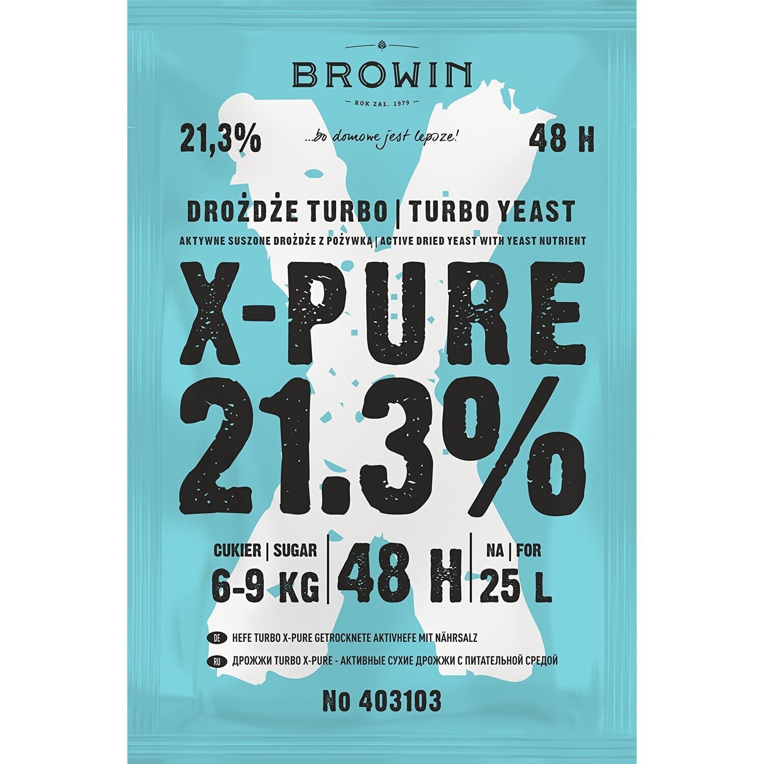 Turbo X-Pure gist tot 21% voor 25 liter