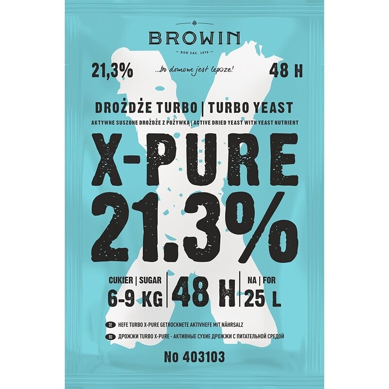 Turbo X-Pure gist tot 21% voor 25 liter