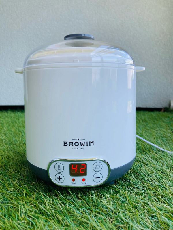 Yoghurtmaker 1,5L met thermostaat