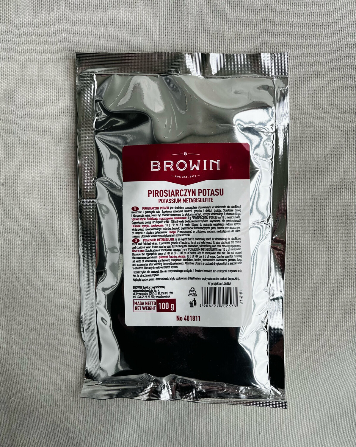 Sulfiet 100 gram