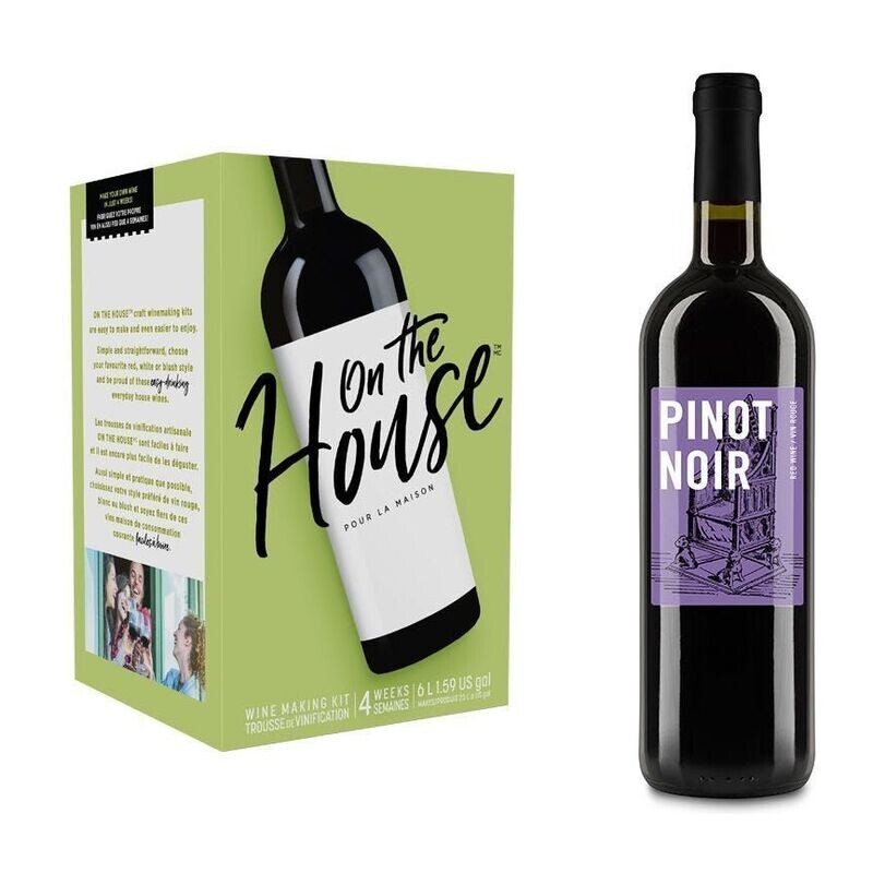 On The House Pinot Noir tht verlopen