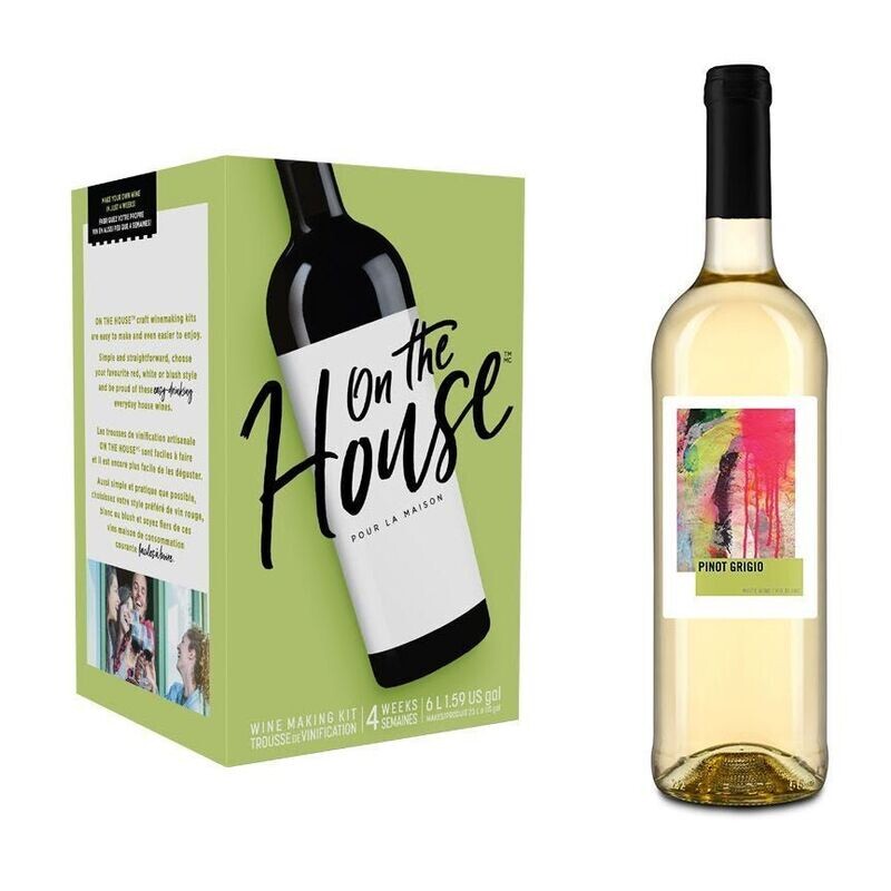 On The House Pinot Grigio tht verlopen