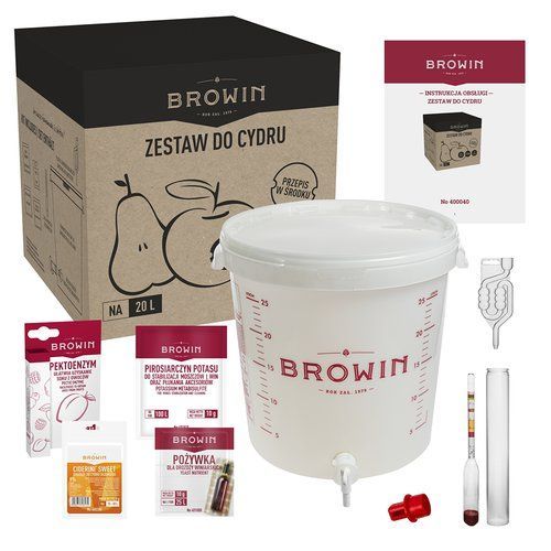 Ciderkit beschadigde verpakking